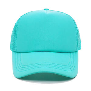 Custom Private Label OEM Trucker Hats 5-Panel Unisex Adult Breathable Mesh Cap All-Season Casual - Product Image 4