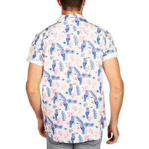 Camiseta Hawaiana para Hombre, Nueva Moda, Precio Económico, OEM, Súper Calidad, Transpirable, Logotipo/Colores Personalizados, Tendencia Actual - Product Image 2