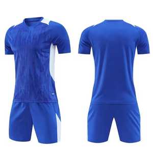 Conjunto de Uniforme de Fútbol para Hombre, Pantalones Cortos Transpirables de Poliéster, Jersey, Talla Adulto - Product Image 3