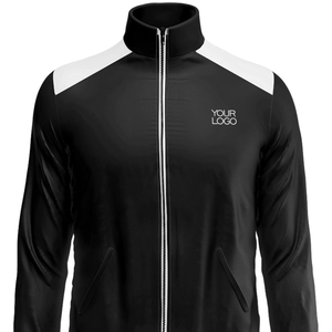 Survêtement unisexe personnalisé à impression par sublimation, séchage rapide, léger, écologique, veste polaire d'hiver en polyester avec fermeture éclair intégrale - Product Image 4