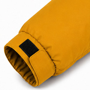 Parka pour homme avec logo personnalisé, extérieur résistant à l'eau, isolation thermique épaisse et poignets élastiques - Product Image 5