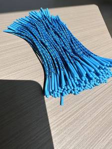 Manchon de câble tressé en fibre de carbone noire Sangam Textiles, 600V, ignifuge, résistant à l'abrasion, protection des fils - Product Image 3