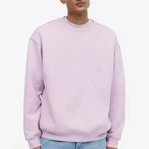 Sudadera básica ligera con cuello redondo para hombre, ropa de manga larga hecha de algodón, sudaderas para hombre. - Product Image 1