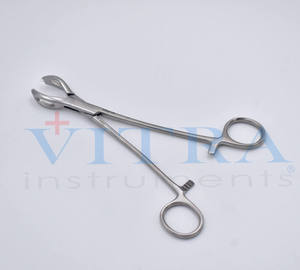 Pinzas para Tejidos Lane de 18 cm, Acero Inoxidable, Instrumento Quirúrgico Manual con Certificación CE para Cirugía General - Product Image 5