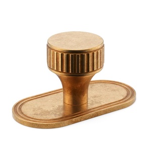 Trending Brass Ball Shape Cabinet Knob Bronze Luxury Modern Design Durable Eco-Friendly <b>Kitchen</b> Furniture Handle for Drawer - Product Image 2