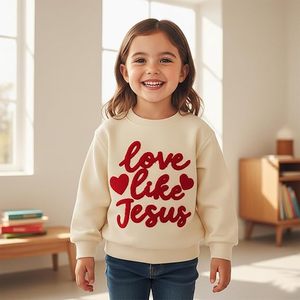 Sudadera con Puños Acanalados para Niños, Top de Chándal, Ropa Infantil de Calidad Premium, Fabricante OEM ODM, Proveedor Mayorista para Bebés y Niños - Product Image 3