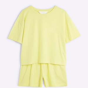 Women Short Set Breathable Casual <b>Wear</b> for Summer Collection - Product Image 4