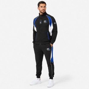 Ensemble de survêtement décontracté pour homme de haute qualité, 100 % coton écologique, avec sweat à capuche et pantalon de jogging, idéal pour l'OEM - Product Image 3