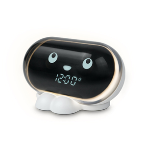Despertador ODM para niños con potencia de pulgadas, luz de despertador ajustable, expresiones faciales, canciones de guardería, ruido, Radio para el hogar, entrenador de sueño - Product Image 3