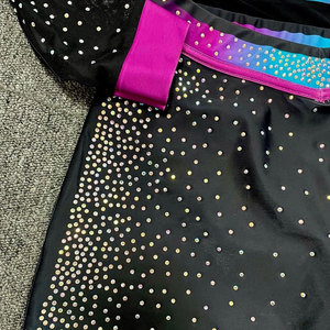 Tenues de cheerleading personnalisées, sublimation, strass, vêtements de cheerleading OEM ODM, ensembles de cheerleading pour les écoles, les clubs, uniformes d'entraînement - Product Image 2