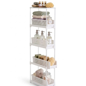 Tour de rangement coulissante et compacte pour cuisine - 3 ou 4 tiroirs - Product Image 1