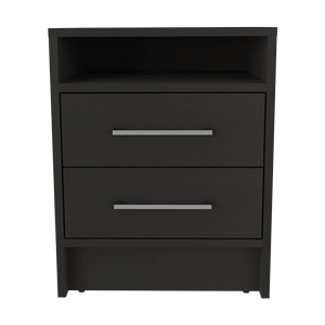 Greter 24 \ "comodino a due cassetti con scaffale aperto - Product Image 6