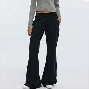 Pantalon évasé tendance pour femme – Confortable, respirant, tissu doux, taille élastique – Le plus vendu - Product Image 4