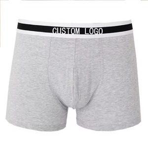 Calzoncillos bóxer sin costuras de cintura media para hombre, de algodón elástico, cómodos y transpirables, ropa interior, proveedor mayorista OEM personalizado - Product Image 6