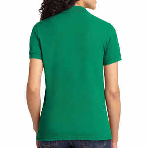 New Summer Polo Shirt Women's Casual Slim Solid Color Polo Shirts Women 100% Cotton Breathable Lightweight Polo Shirt Ladies - Product Image 6