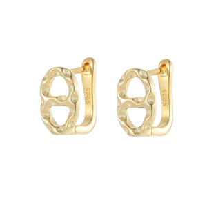 Trendy Zircon <b>Stud</b> Earrings 925 Sterling <b>Silver</b> | Gold Rhodium Plated Engagement Party Jewelry | <b>Stud</b> Earrings for Women Fashion - Product Image 3