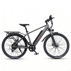 Bicicleta eléctrica deportiva de montaña de largo alcance con cuadro de aluminio de 27.5 pulgadas y batería de litio oculta de 36V 10AH - Product Image 1