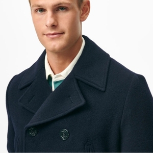 Abrigo Largo de Lana con Detalle de Solapa y Doble Botonadura para Hombre y Mujer, Nuevo para Otoño e Invierno - Product Image 3