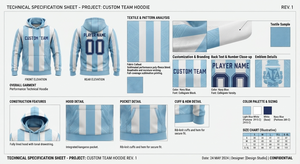 Sudadera Personalizada para Equipo con Opciones de Diseño de Sublimación Ilimitadas - Product Image 5