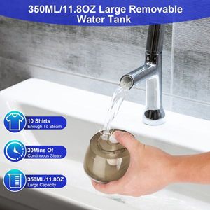 Défroisseur Vapeur Portable Puissant 150W avec Brosse Anti-Peluches Amovible et Réservoir d'Eau de 350ML - Product Image 2