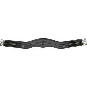 Sangle de cheval en cuir véritable pour selles anglaises – Sangle équestre réglable avec finition haut de gamme - Product Image 3