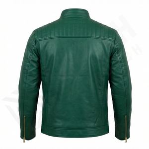 Chaqueta de Motociclista de Cuero Genuino para Hombre de la Mejor Calidad, Nueva Colección de Invierno, Chaquetas de Motocicleta con Protecciones Desmontables Personalizadas - Product Image 2