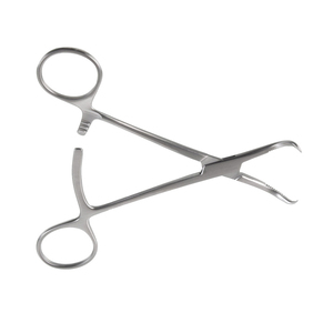 Pinces orthopédiques manuelles en acier inoxydable allemand de qualité chirurgicale pour la répositionnement et la réduction osseuse, 13 cm, vente en gros - Product Image 2
