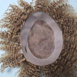 Prótesis Capilar de Cabello Humano Remy Indio con Rizos Kinky para Hombre, Base Mono - TAZ HAIR BANGLADESH - Product Image 4