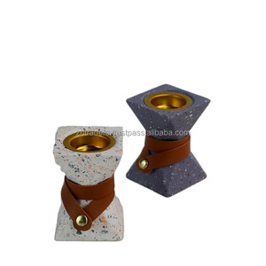 Brûleur de porte-encens Bakhoor en terrazzo artisanal élégant Design classique parfait pour la décoration de la maison arabe et les cadeaux du Ramadan - Product Image 2
