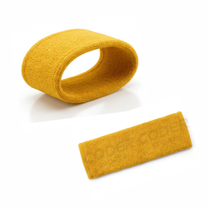 Bandeau de sport en tissu éponge absorbant la transpiration pour femmes, avec logo personnalisé, pour le tennis, le basketball, la course à pied, la gym - Product Image 5
