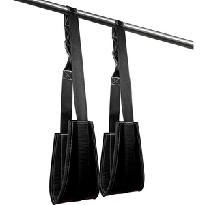 Adjustable Anti-Slip Closure Unisex Weight <b>Lifting</b> Gym High Quality Custom Eco-Friendly Lightweight Polyester/Cotton AB <b>Straps</b> - Product Image 1