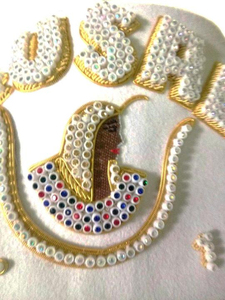 Casquette maçonnique du Rite écossais du 95e degré, brodée à la main, casquette des Prévôts des Chevaliers de Malte avec insigne - Product Image 4