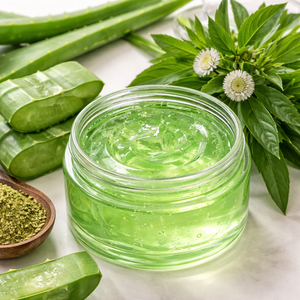 Gel Revitalisant Capillaire et Hydratant pour la Peau à Base de Bhringraj et d'Aloe Vera, Marque Privée OEM, Vente en Gros - Product Image 1