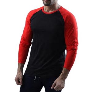 Camiseta de manga corta/larga unisex, informal, de algodón, raglán, original, deportiva, informal - Product Image 1