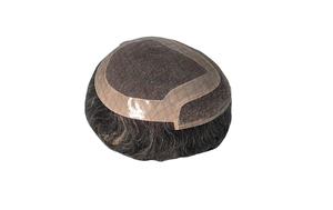 วิกผมแท้แบบโมโนฟรอนท์เลซ ผมจีน เวอร์จิ้นเรมี่  แบบต่อผม  แบบผมตรงหยิก  แบบผมลอนน้ำ  แบบผมลอนลึก สี 1b+เทา - Product Image 6