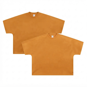 T-shirts Boxy Personnalisables pour Hommes – 100% Coton Jersey Vierge, Fabrication Professionnelle, Dernière Collection Streetwear Estivale - Product Image 5