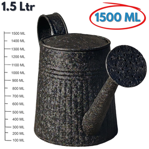 Regadera de Metal Negra con Boquilla Larga para Plantas de Interior, Jardín, Patio, Césped, Flores y Hogar - Product Image 6