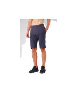 Shorts de sport décontractés pour hommes, 100 % coton, respirants, écologiques, avec logo personnalisé sur le devant, taille mi-haute élastique et poches - Product Image 4