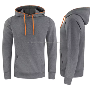 Sudadera con Capucha para Hombre de Algodón Orgánico de 350 GSM, Lisa, Informal, de Alta Calidad, al por Mayor - Product Image 3