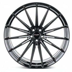ล้อแม็กซ์อัลลอยหล่อขึ้นรูปแรงดันต่ำ แบบกำหนดเองสำหรับรถสปอร์ต ขนาด 18 19 20 21 22 นิ้ว ความแข็งแรงสูง - Product Image 2