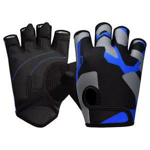Adjustable Neoprene Half Finger <b>Weight</b> Lifting <b>Gloves</b> for Men Women Gym Fitness <b>Training</b> Wholesale - Product Image 4