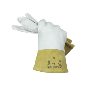 Gants de sécurité en cuir de vachette pour soudage TIG, qualité OEM supérieure, nouveau design, vente en gros, mitaines en cuir de vachette - Product Image 3