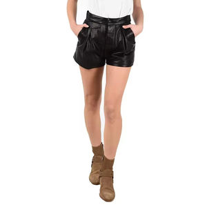 Nouveau design, faible MOQ, short en cuir entièrement personnalisé, fabriqué professionnellement, short de motard pour femmes, taille plus disponible - Product Image 5