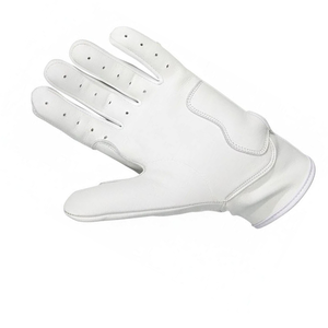 Guantes de Bateo de Béisbol Unisex Tombola, de Cuero, Ambidiestros, Color Personalizable, Acolchados, Duraderos, Transpirables, con Cierre de Gancho y Bucle, para Entrenamiento - Product Image 4
