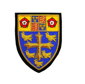 Insignias y hombreras bordadas a mano estilo vintage 2026, decoraciones de cuentas bordadas con hilo de alambre de alta calidad - Product Image 1