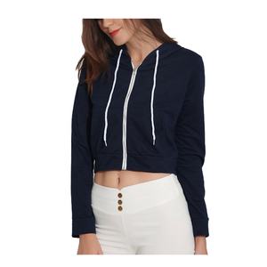 Haute qualité respirant rue mode femmes décontracté à manches longues pull à capuche sport vêtements d'entraînement pull sweats à capuche - Product Image 3