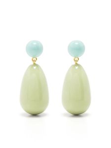 ต่างหูเรซิ่นแบบหยดน้ำ ดีไซน์หรูหรา ทำมือ สำหรับสาวๆ และผู้หญิง - Product Image 5