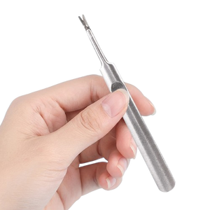 Precision Nail Cleaning Fork Round Shape Manicure 11.3cm Length for <b>Removing</b> Dirt Dead Skin and Cleaning Nail Corners - Product Image 4