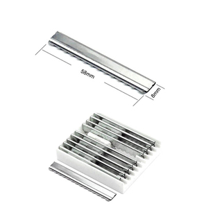Professional Rainbow Plasma Coated Hair Thinning <b>Razor</b> Kit Ergonomic Stainless Steel Barber Salon Texturizing Cutting <b>Razors</b> - Product Image 4
