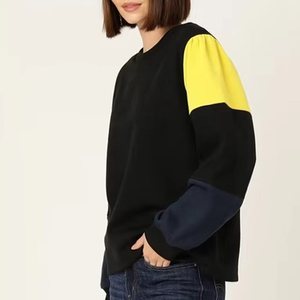 Sudadera personalizable de moda para mujer, colores lisos, sudadera informal para mujer en venta en línea a bajo precio. - Product Image 3